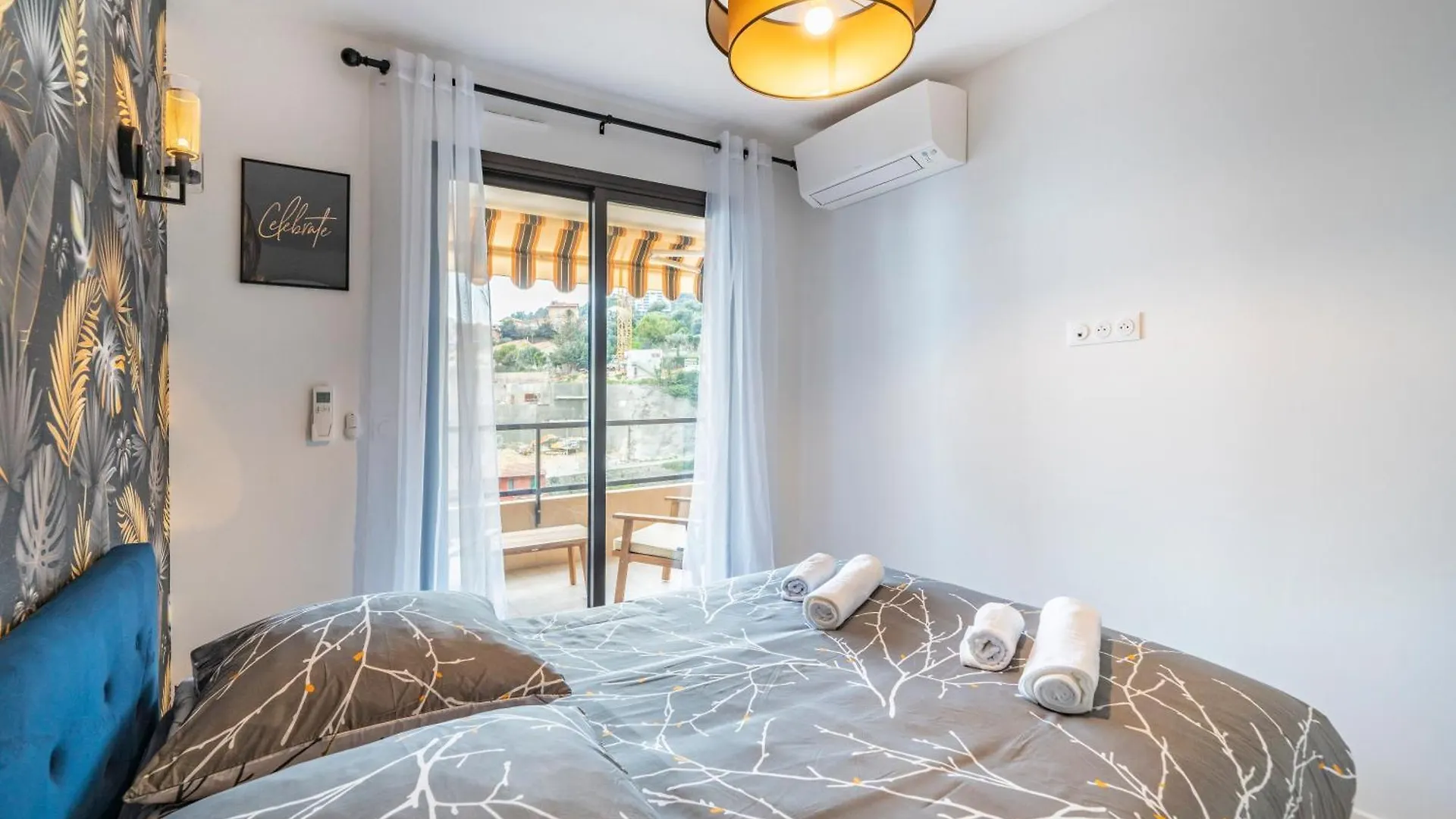 5mn Monaco - Vue mer - Parking - Piscine - BB Apartment Beausoleil France