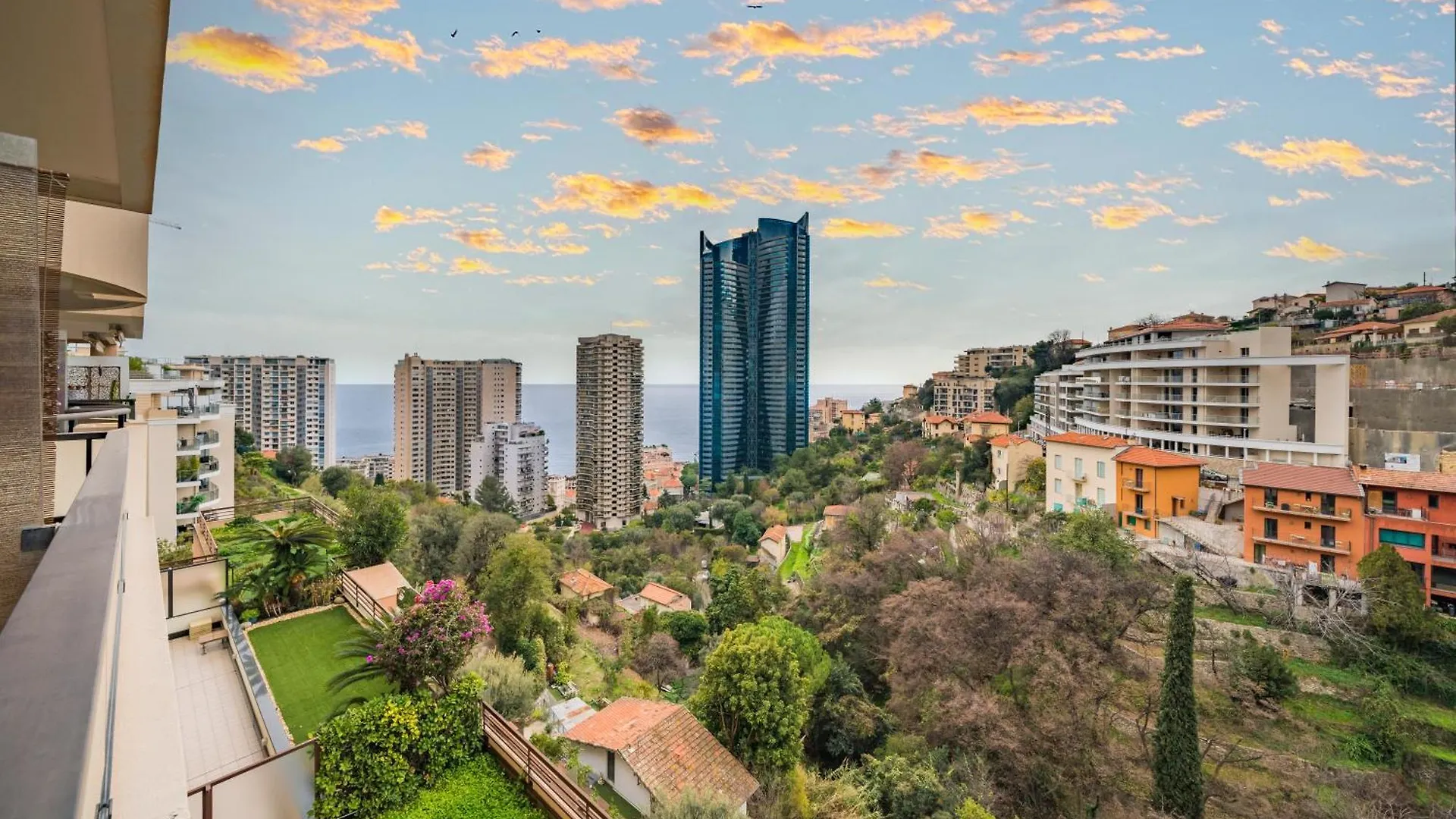 5mn Monaco - Vue mer - Parking - Piscine - BB Apartment Beausoleil