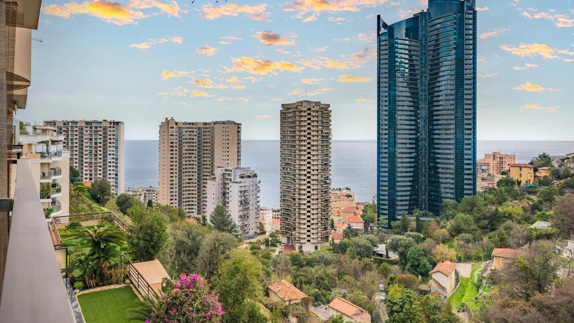 5mn Monaco - Vue mer - Parking - Piscine - BB Apartment Beausoleil