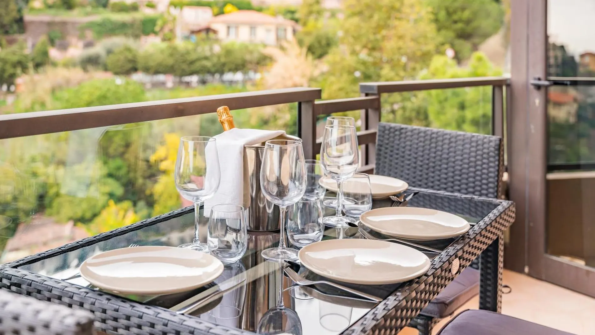 5mn Monaco - Vue mer - Parking - Piscine - BB Lägenhet Beausoleil 0*,  Frankrike