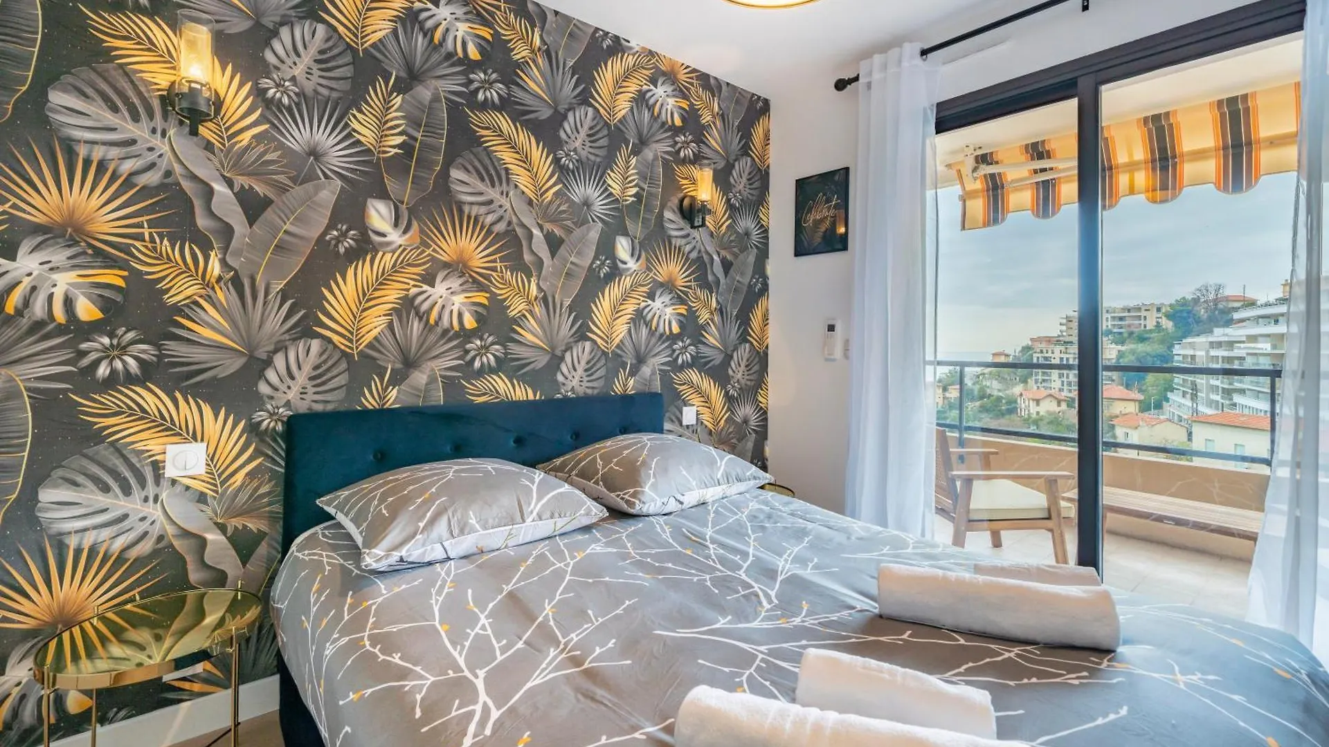 5mn Monaco - Vue mer - Parking - Piscine - BB Lägenhet Beausoleil